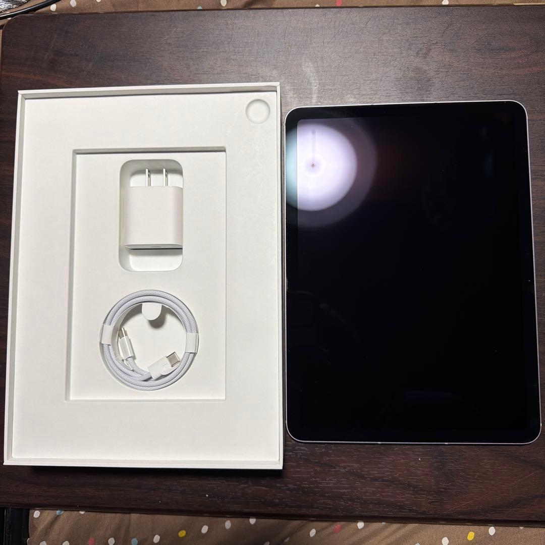 iPadAir M2 256GB セルラーモデル本体 充電器・ケーブル付き