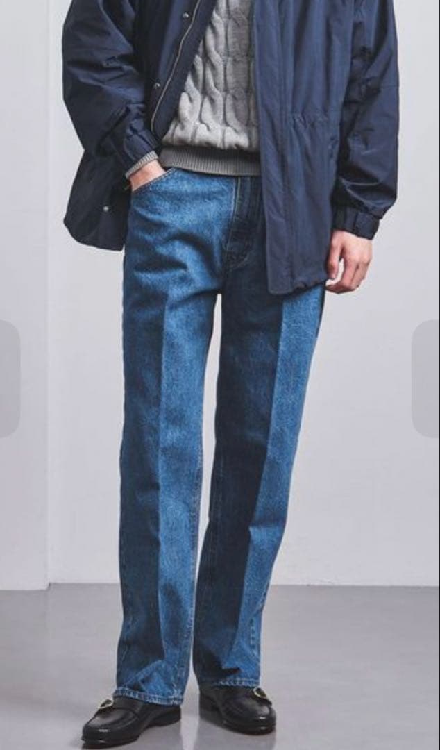 UNITED ARROWS ロデオストレートデニム ライトブルー Lサイズ