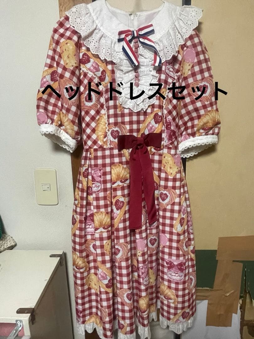 アンジェリックプリティ　いちごBread Berkeley ワンピース