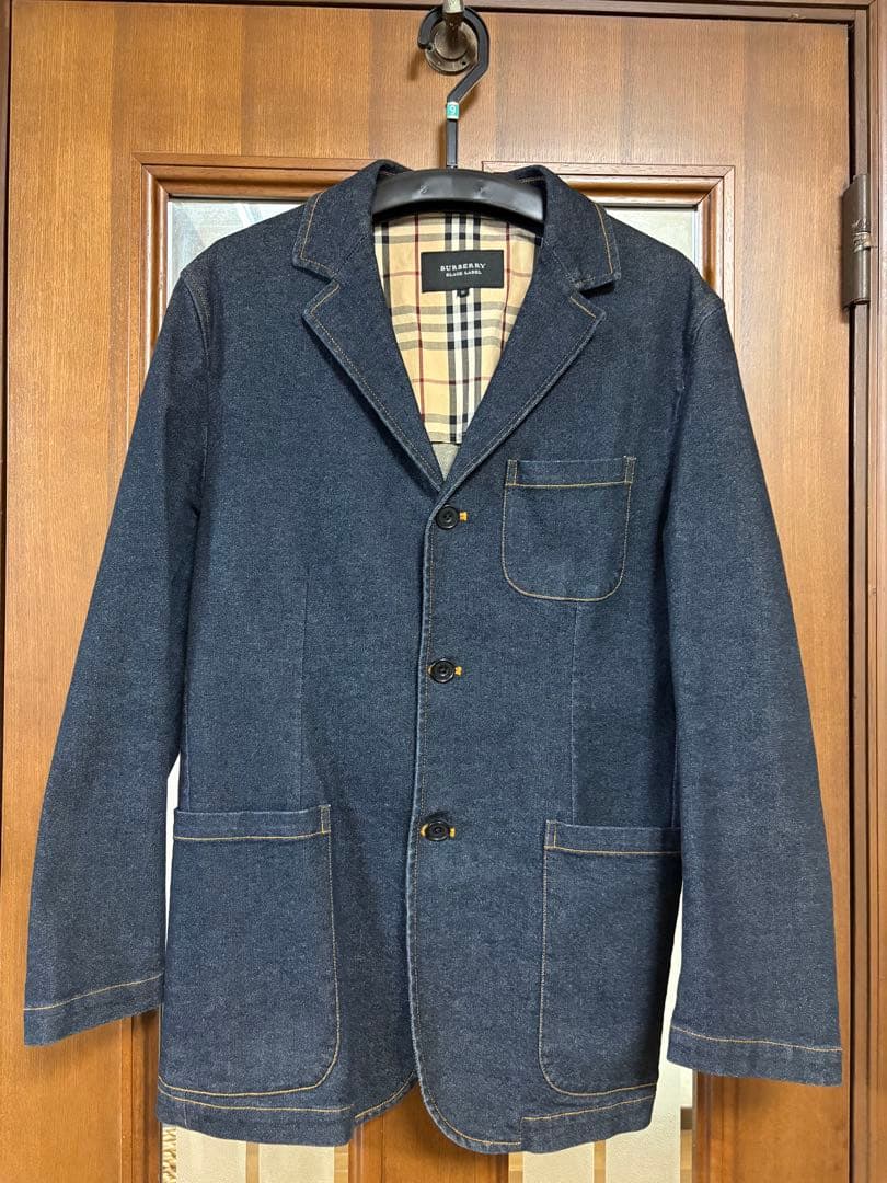 バーバリーブラックレーベル デニムジャケット M 極美品