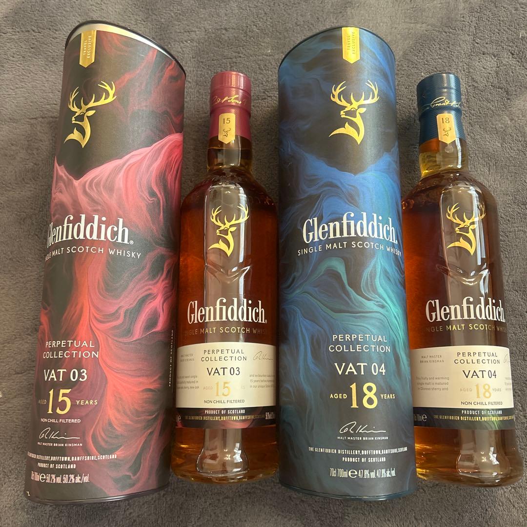 Glenfiddich Perpetual Collection 15年 18年