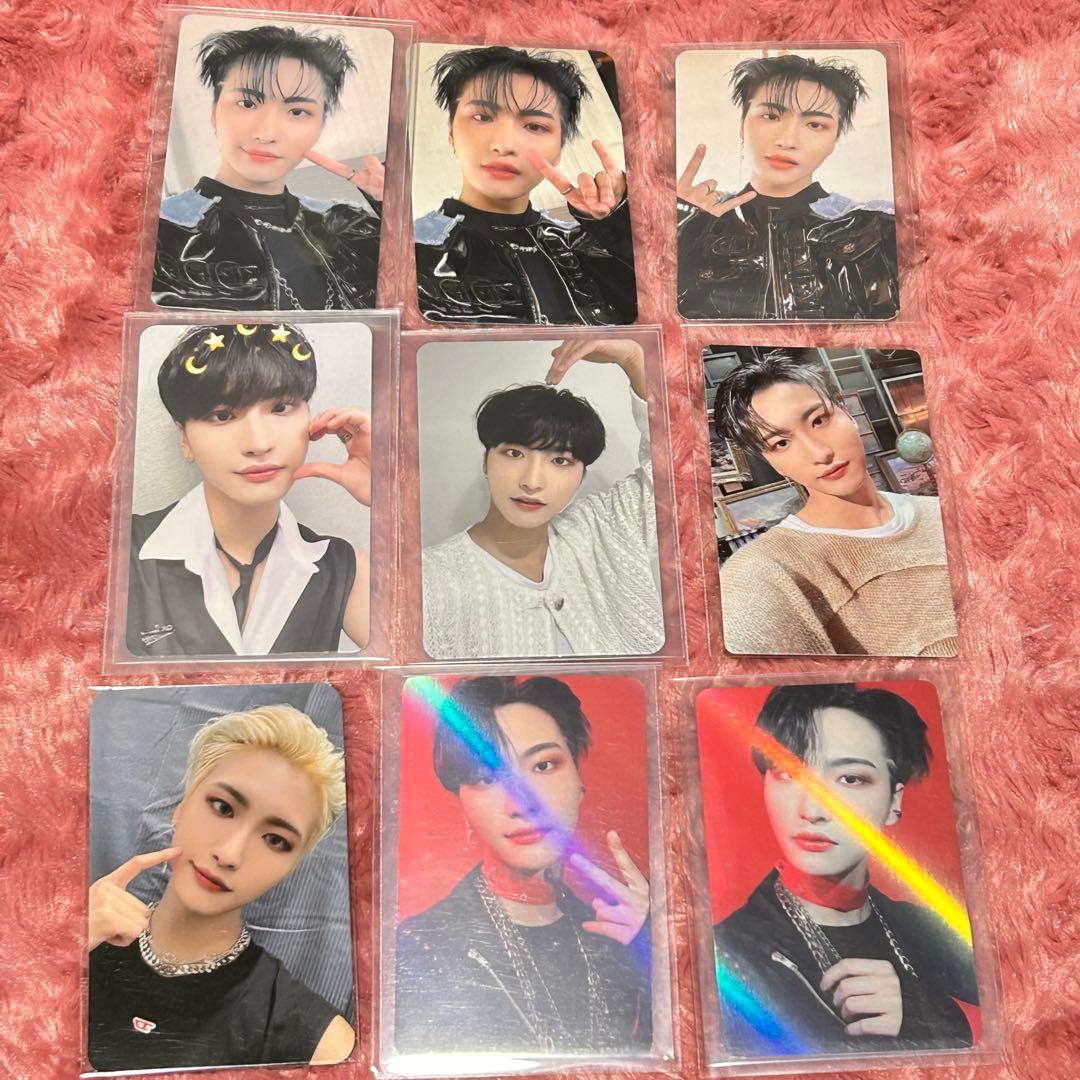 ATEEZ ソンファ トレカ 9枚セット③