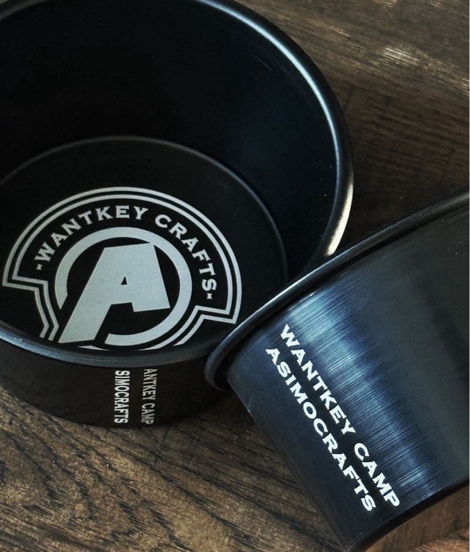 直*朗様 asimocrafts × WANTKEY CAMPシェラカップaw-