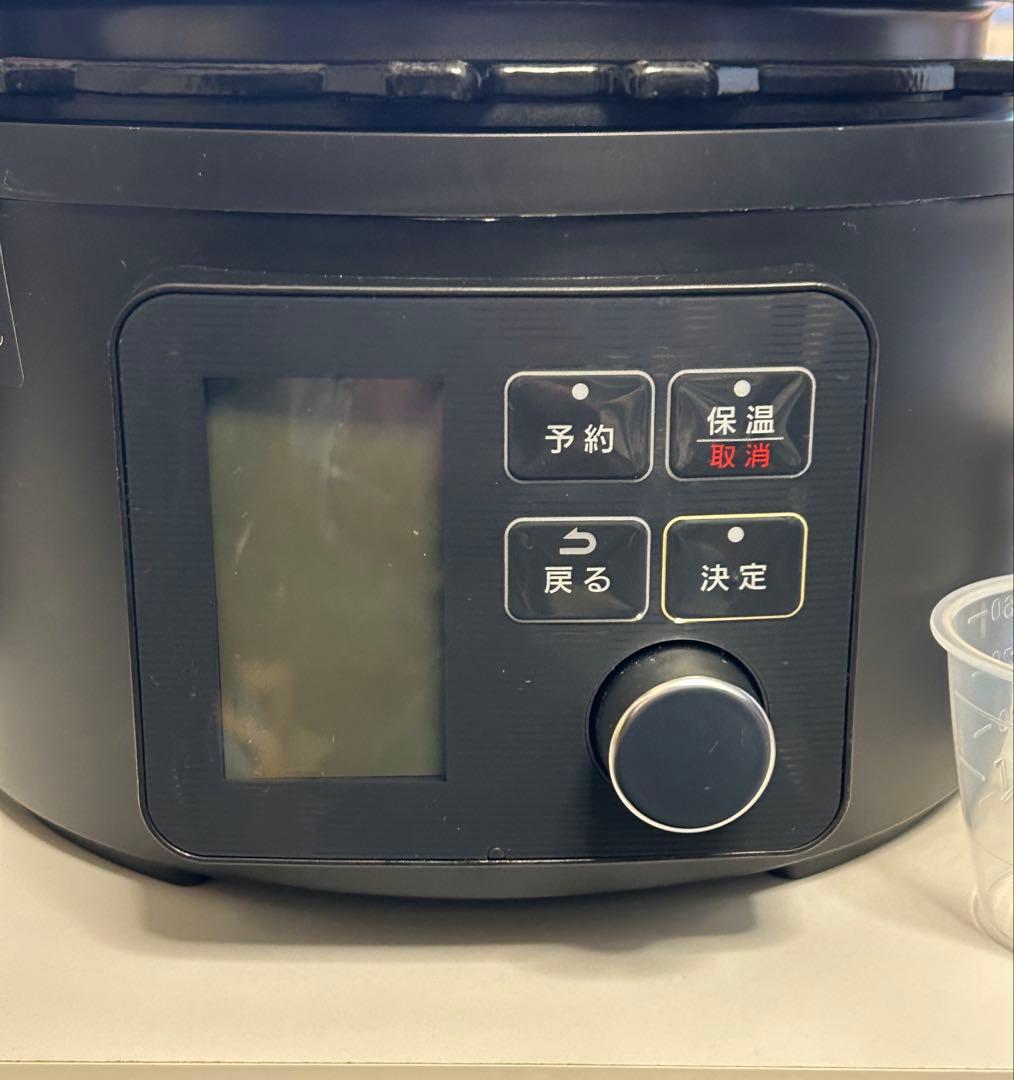 アイリスオーヤマ 電気圧力鍋 4.0LブラックKPC-MA4-B 時短料理　炊飯