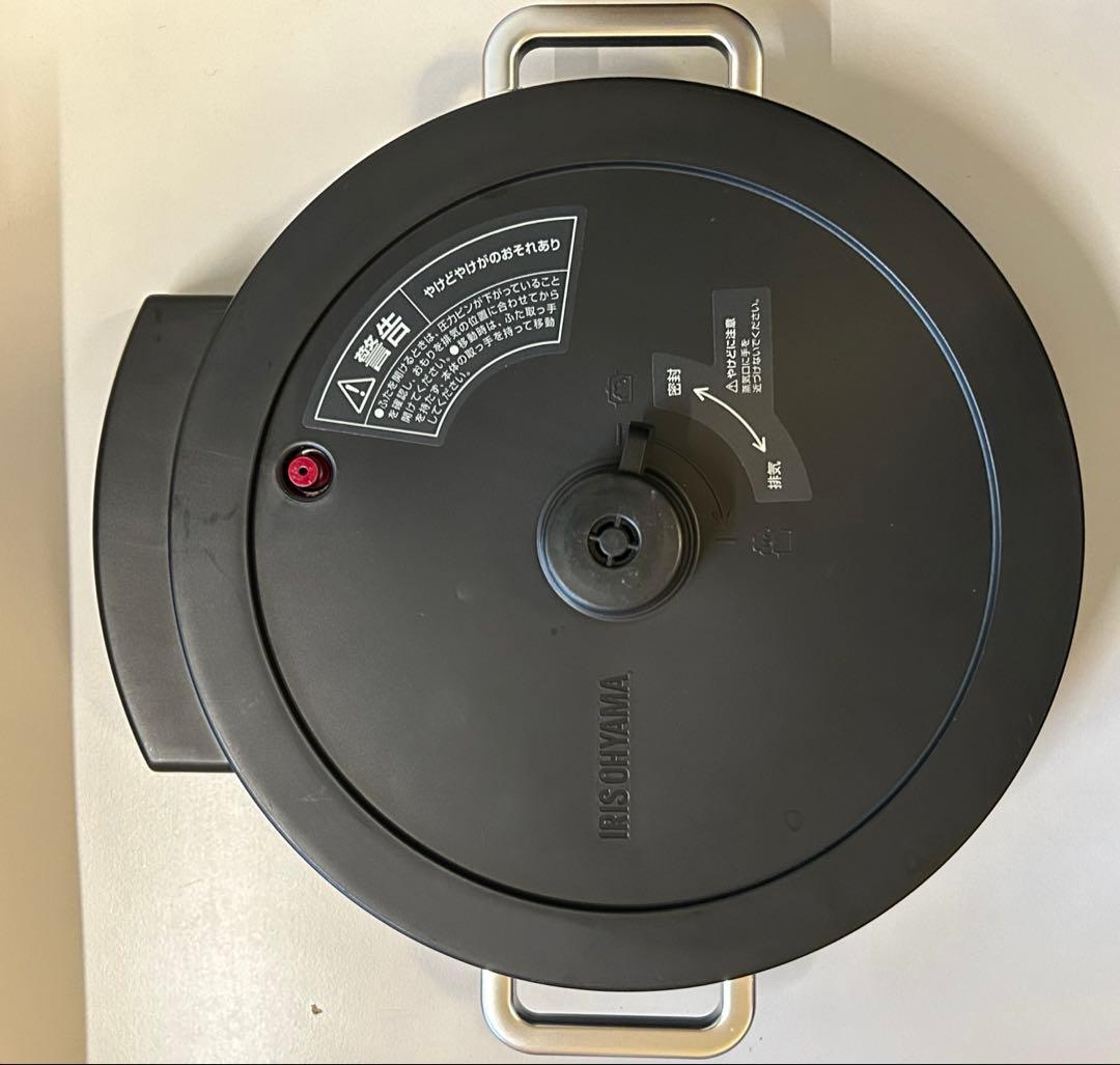 アイリスオーヤマ 電気圧力鍋 4.0LブラックKPC-MA4-B 時短料理　炊飯