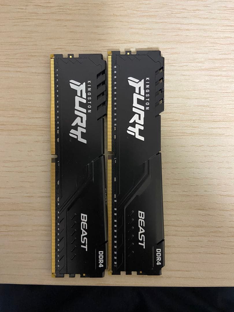 Kingston Fury beast ddr4 32gbx2枚