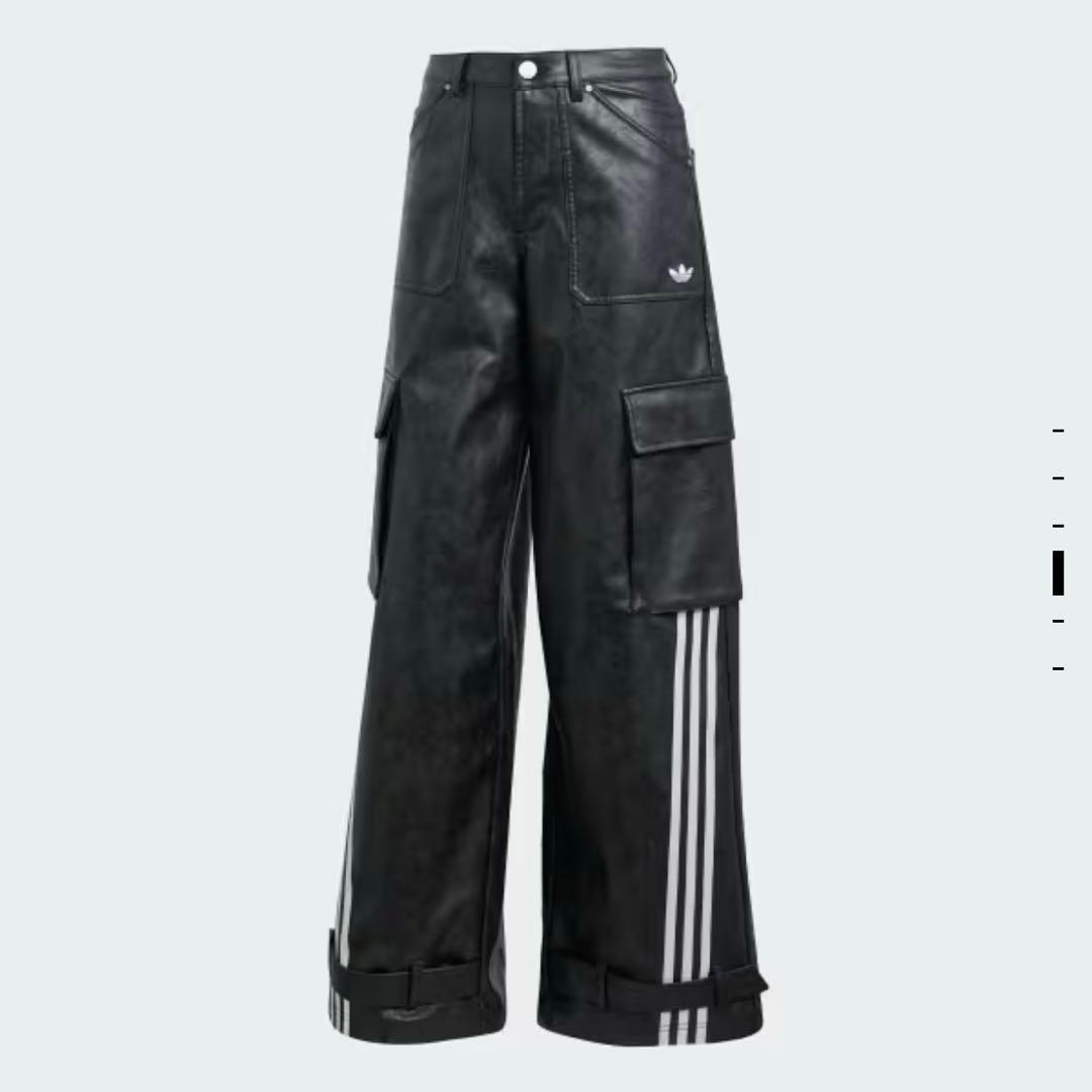 Adilenium シーズン 3 ビンテージ フェイクレザーパンツ　28