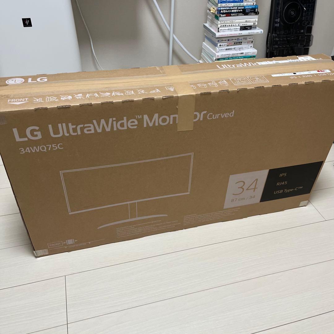 LG UltraWide 34WQ75C-B 34インチモニター