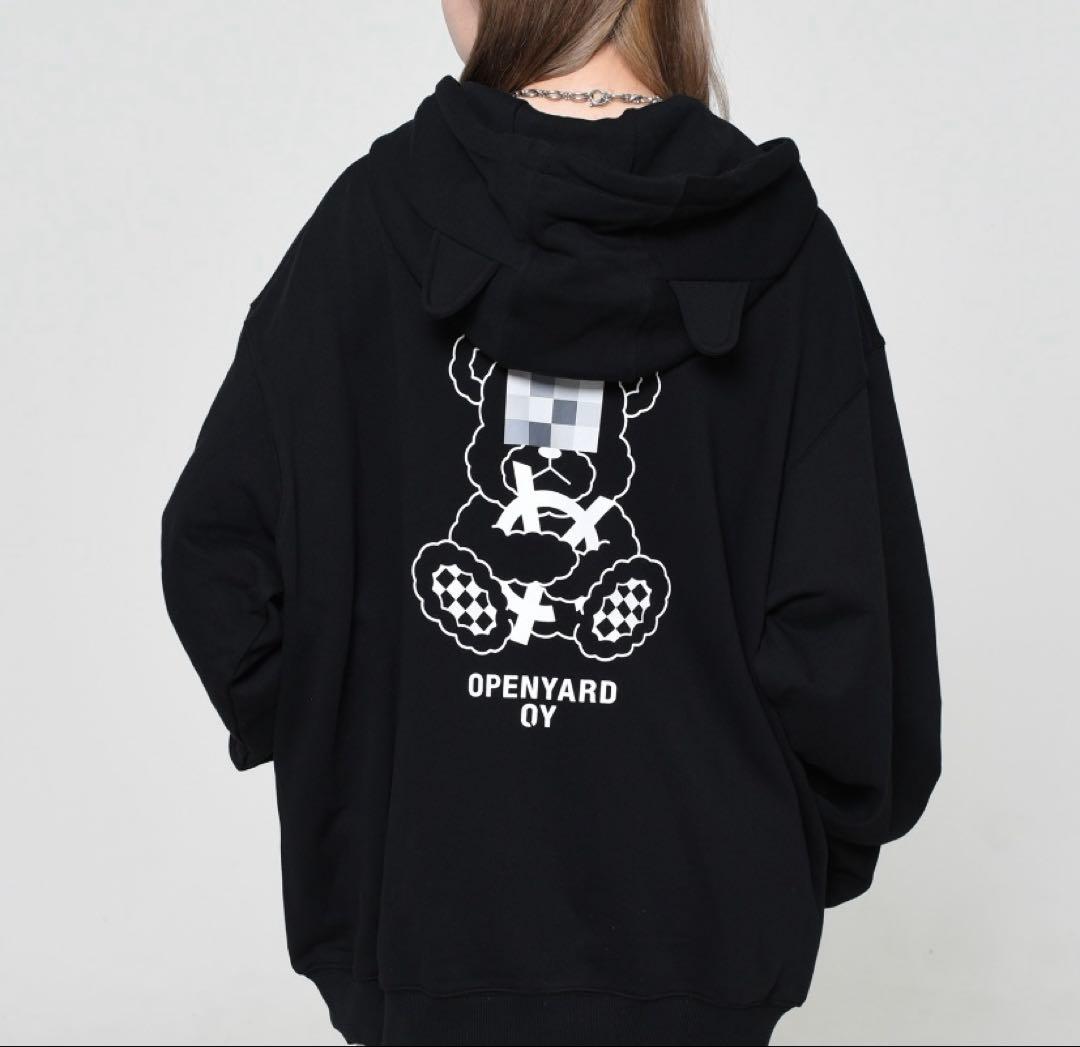 OY オーワイ パーカー ブラック