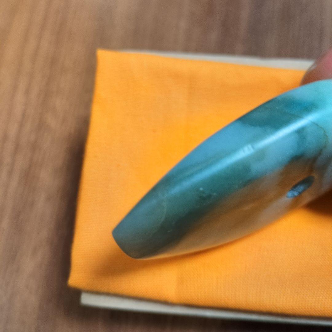 糸魚川産 翡翠 ヒスイ 祭器 斧形 1.18kg 天然石 希少 レア