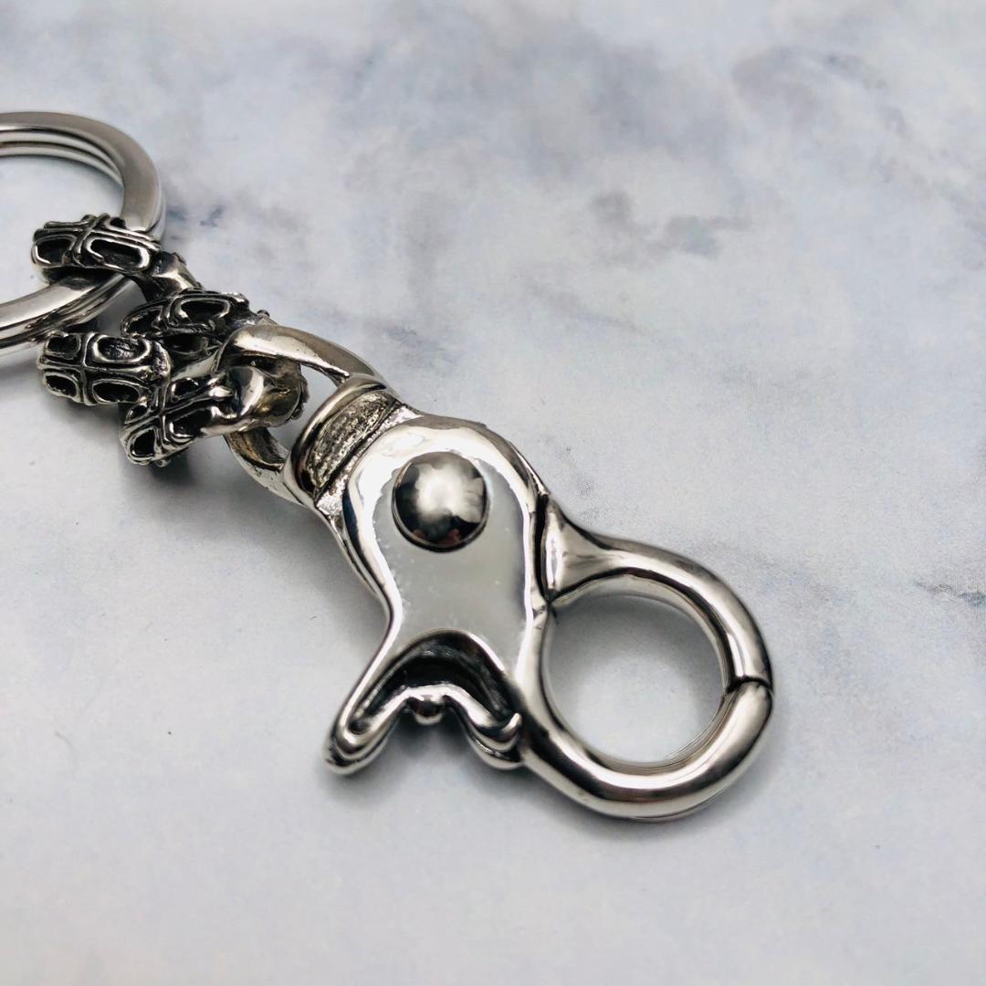 シルバー925 キーリング　キーホルダー　クロス　プラス　人気　３－１