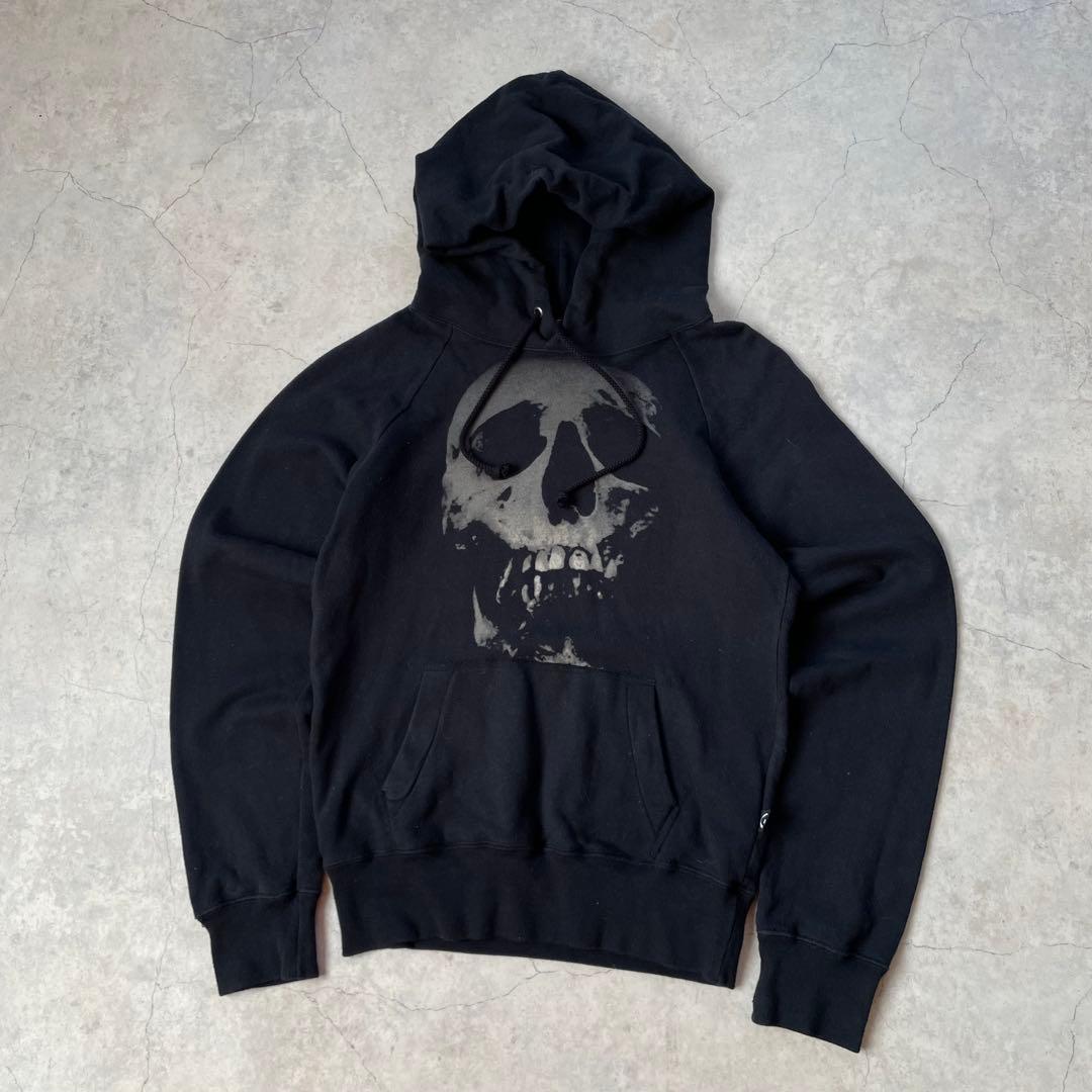 HYSTERIC GLAMOUR スカルベリー パーカー 黒