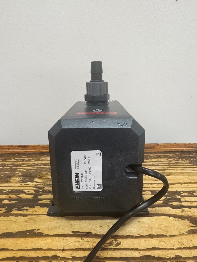 ⭐︎EHEIM ポンプ 1262 使用回数1回のみ