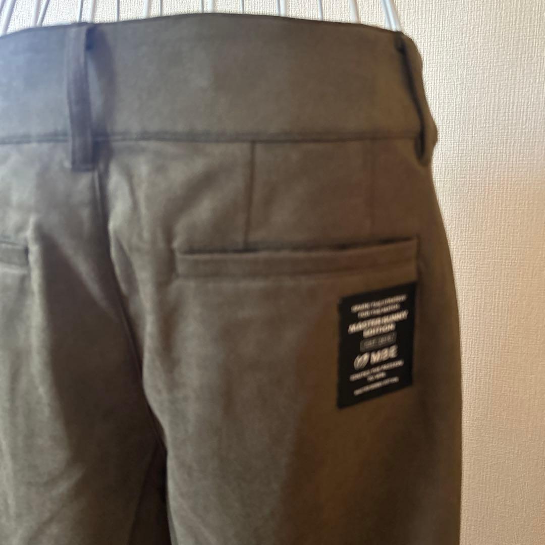 ★新品タグ付き★スウェードタッチスムースワイドパンツサイズ2★