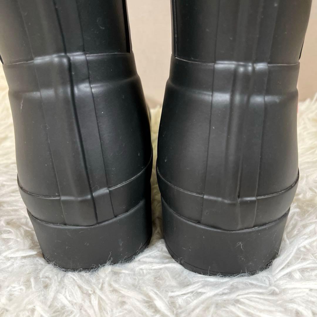 HUNTER ブラック 長靴 スタッズ付き