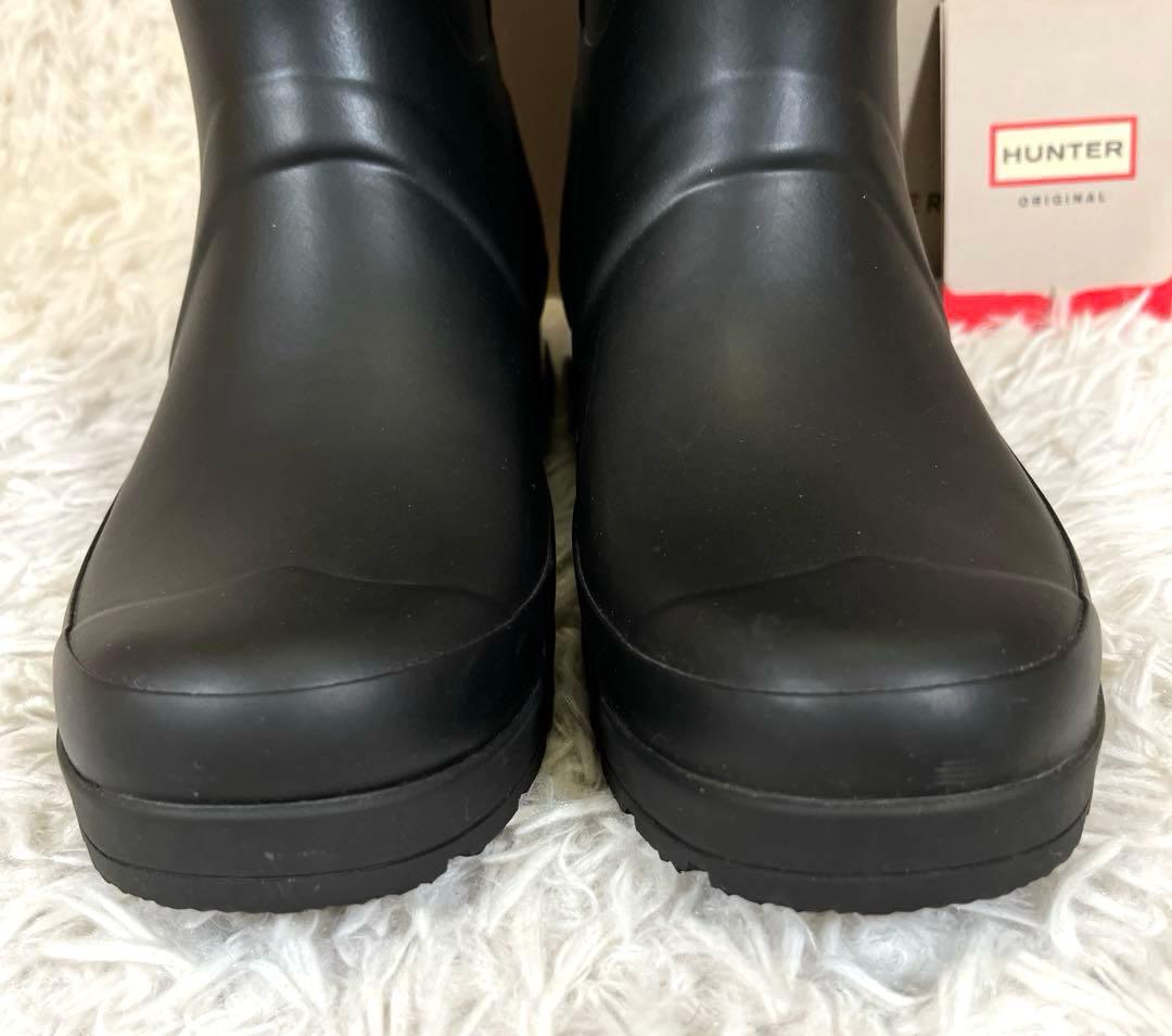 HUNTER ブラック 長靴 スタッズ付き