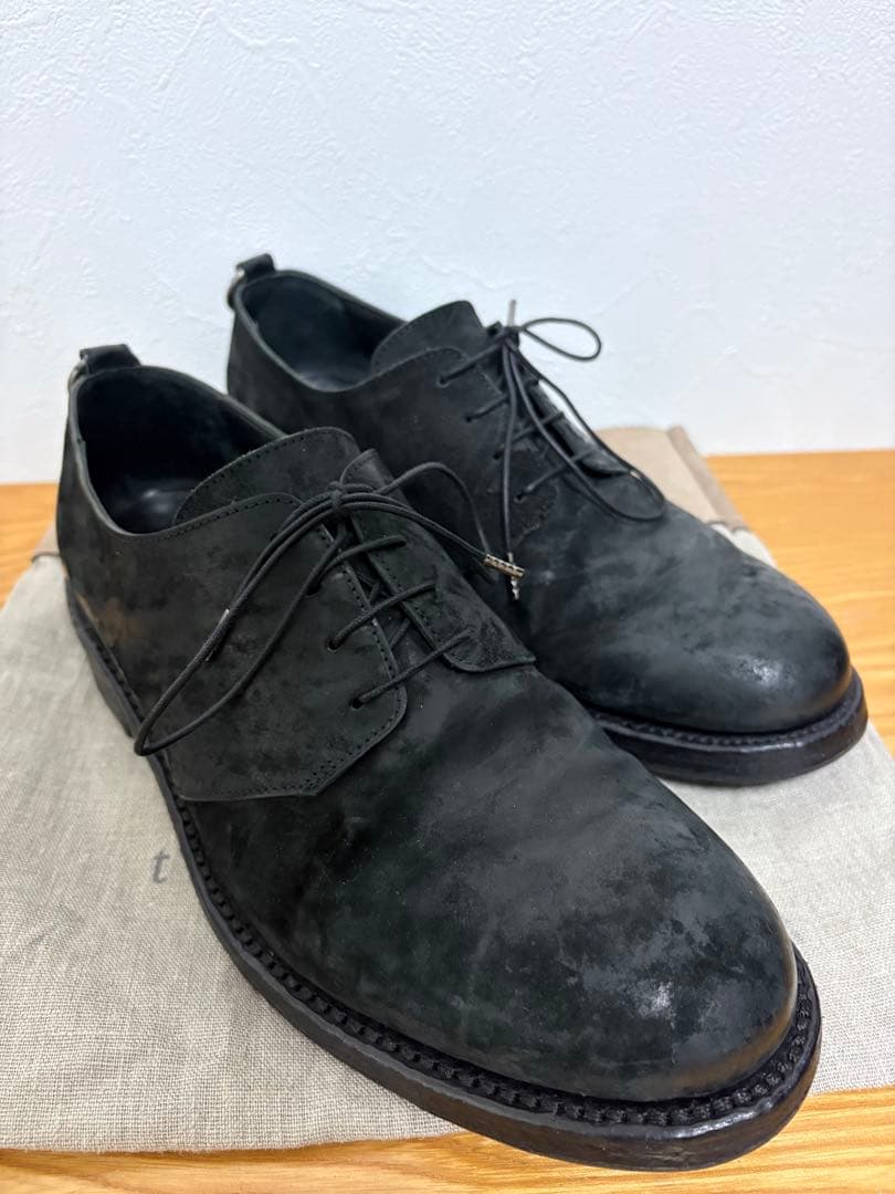 靴 Tagliovivo Culatta Reverse Leather Derby