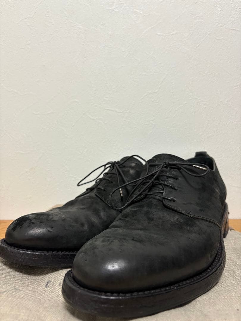 靴 Tagliovivo Culatta Reverse Leather Derby