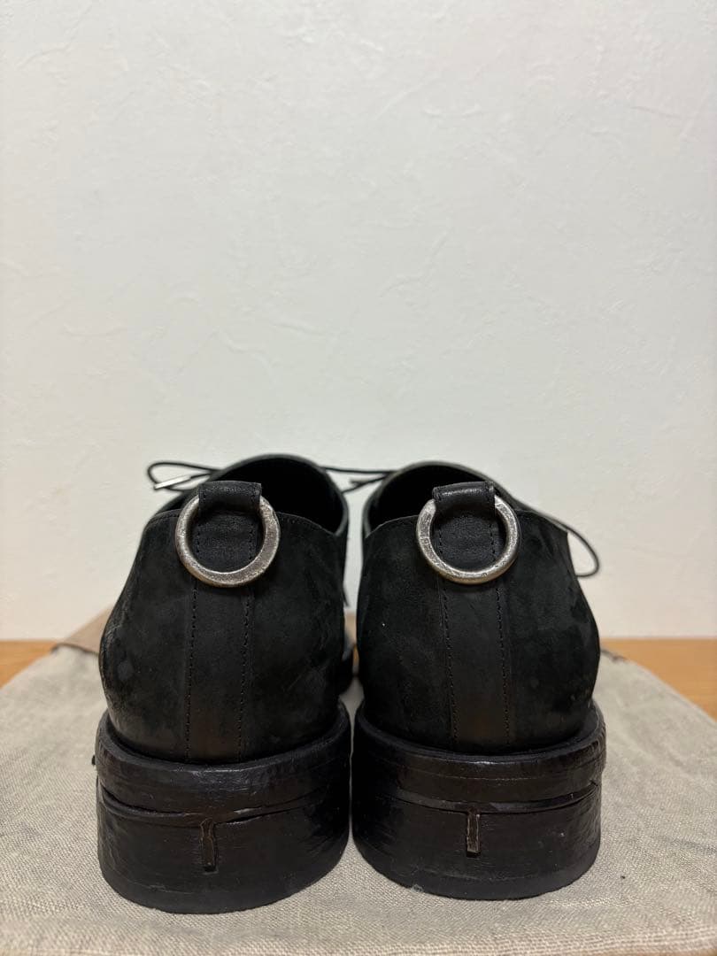 靴 Tagliovivo Culatta Reverse Leather Derby