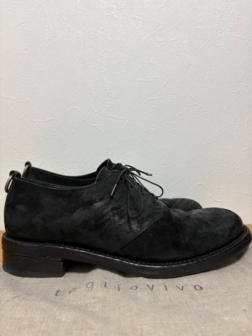 靴 Tagliovivo Culatta Reverse Leather Derby