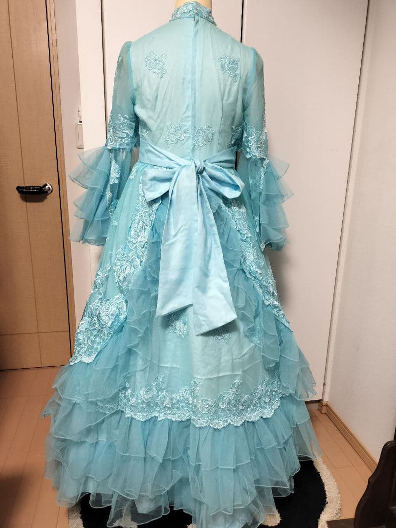 ウェディング　カラードレス　ステージ　ロリータ　タケミ　日本製　9号