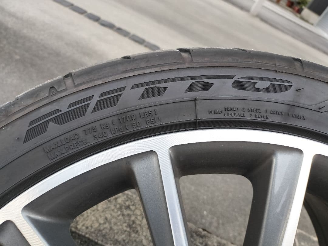 AMG　20インチ スペーサー、ボルト付き　アルミホイールセット タイヤ、