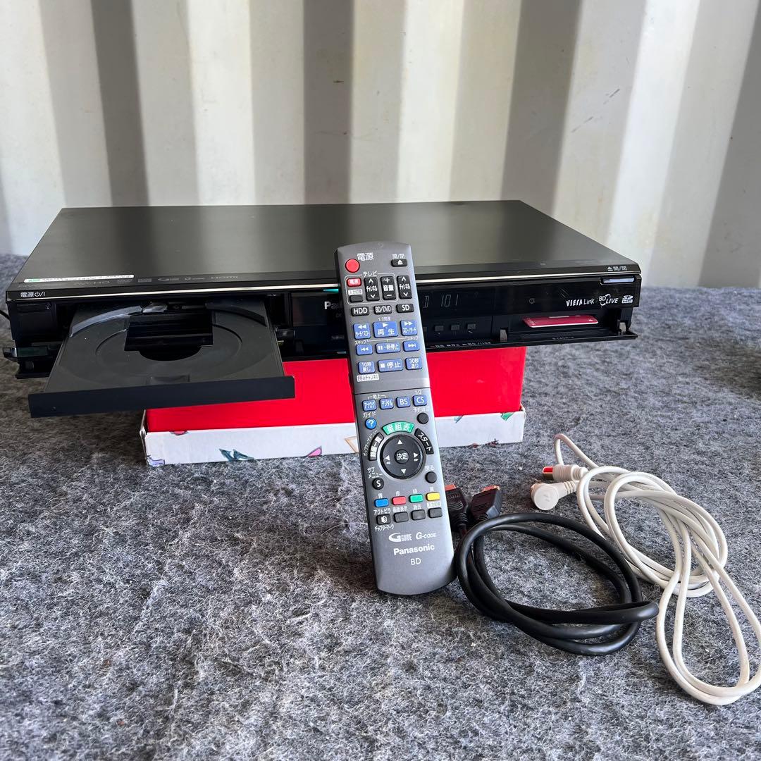 F89激安早い者勝ち✨　パナソニック　ブルーレイ 録画 付属品多数 新生活応援✨