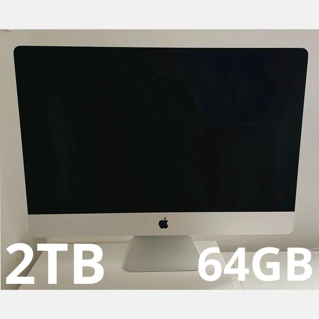 m*3様 【早い者勝ち！】iMac 27インチ 2TB 64GB 2020 i7