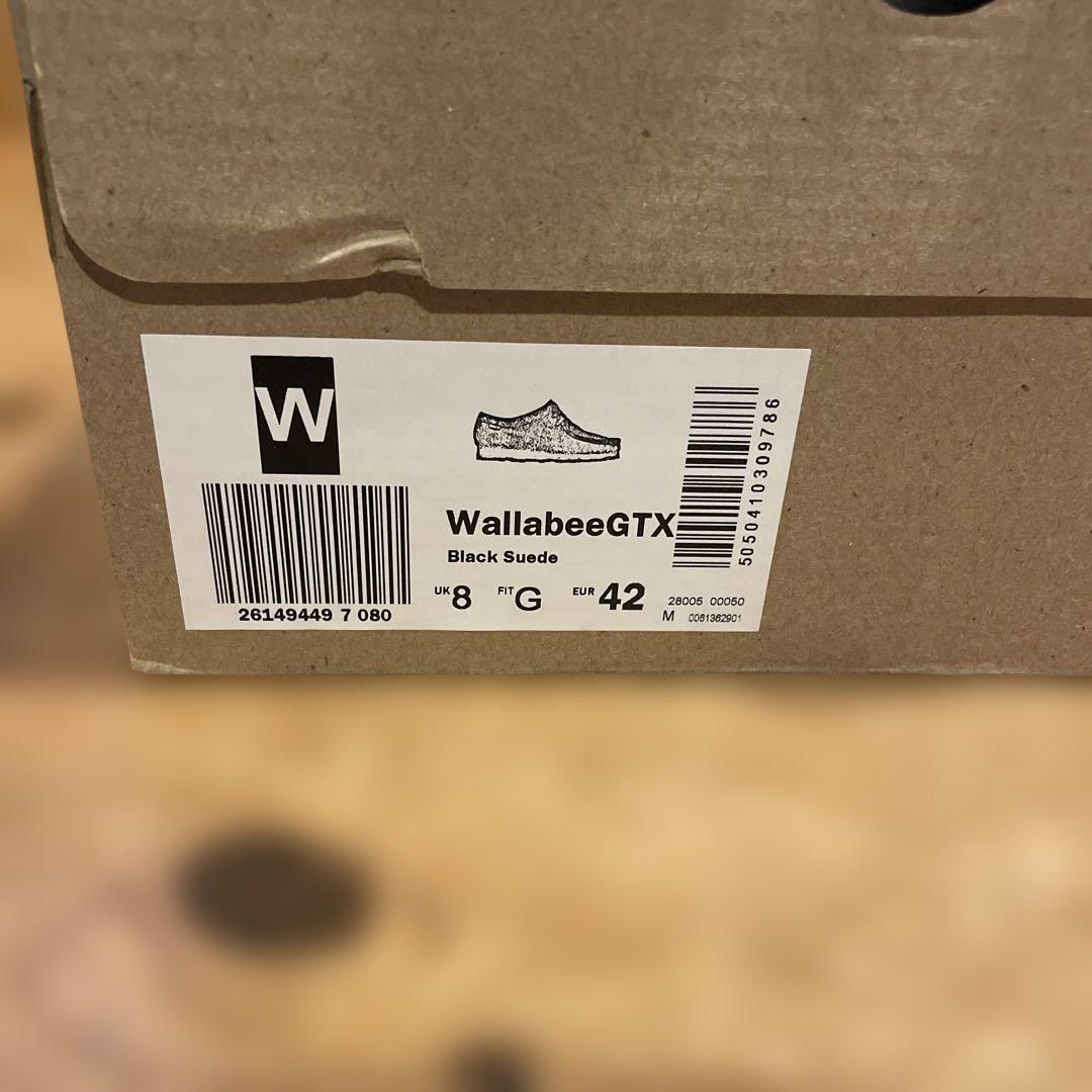Clarksクラークス Wallabee GTX UK8ワラビー　ゴアテックス