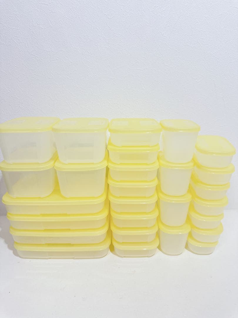 POOCO　フリーザーメイト　イエロー　27点セット　①