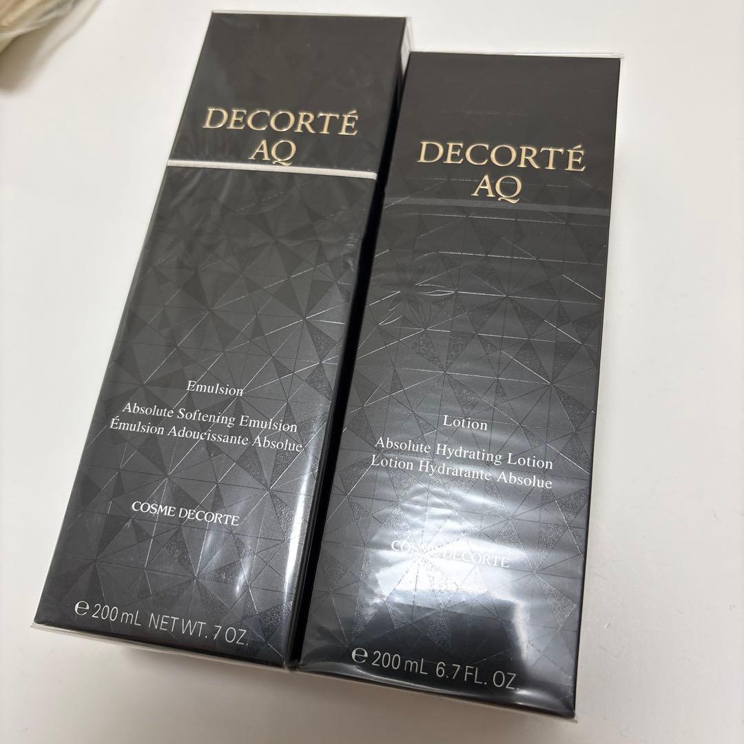 DECORTÉ AQ エマルジョン & ローション 200mL セット