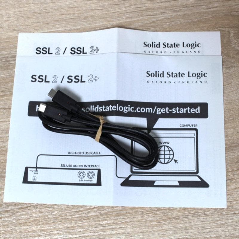 SSL2 Solid State Logic オーディオインターフェース