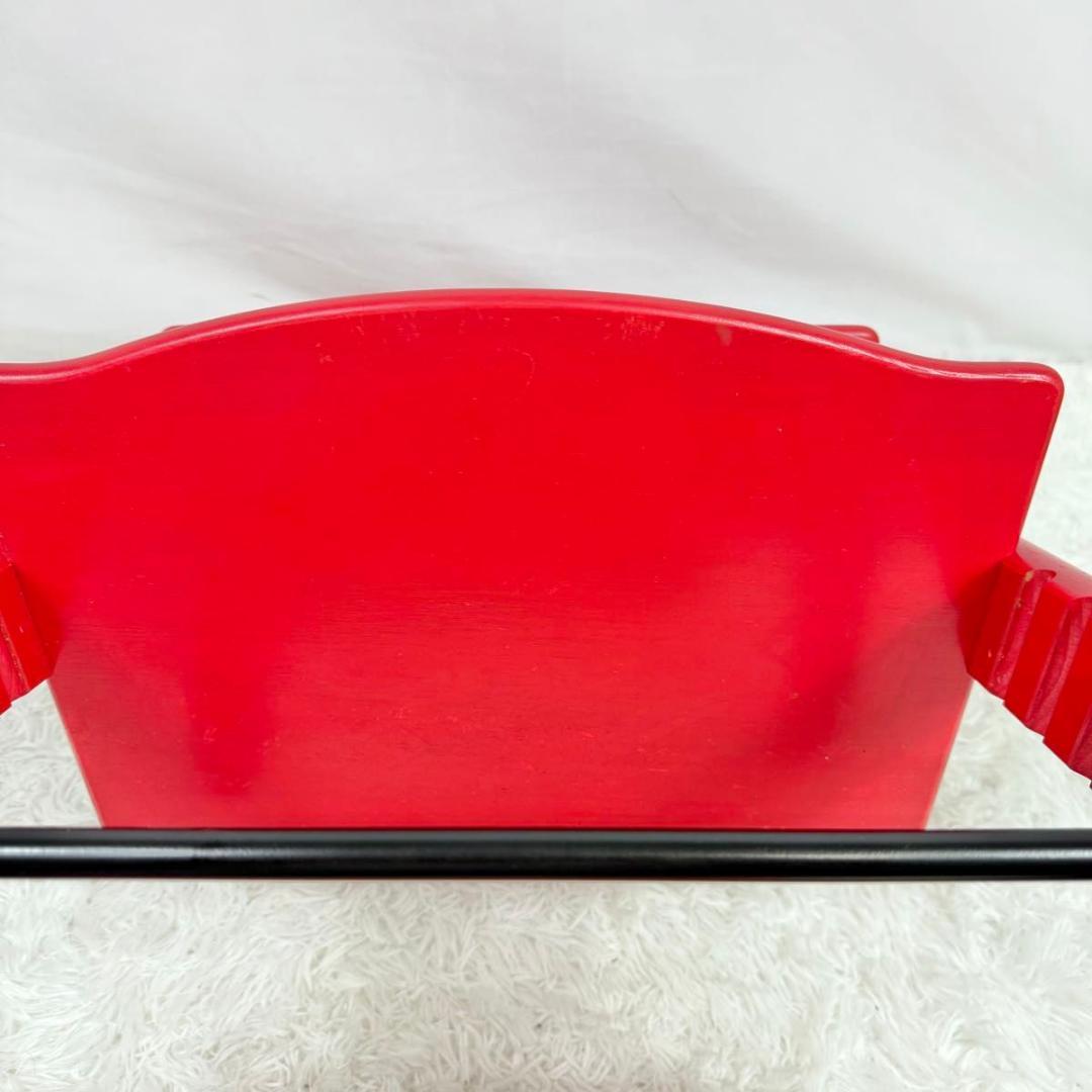 【廃盤】STOKKE ストッケ　トリップトラップ　SN4〜 レッド　827-1