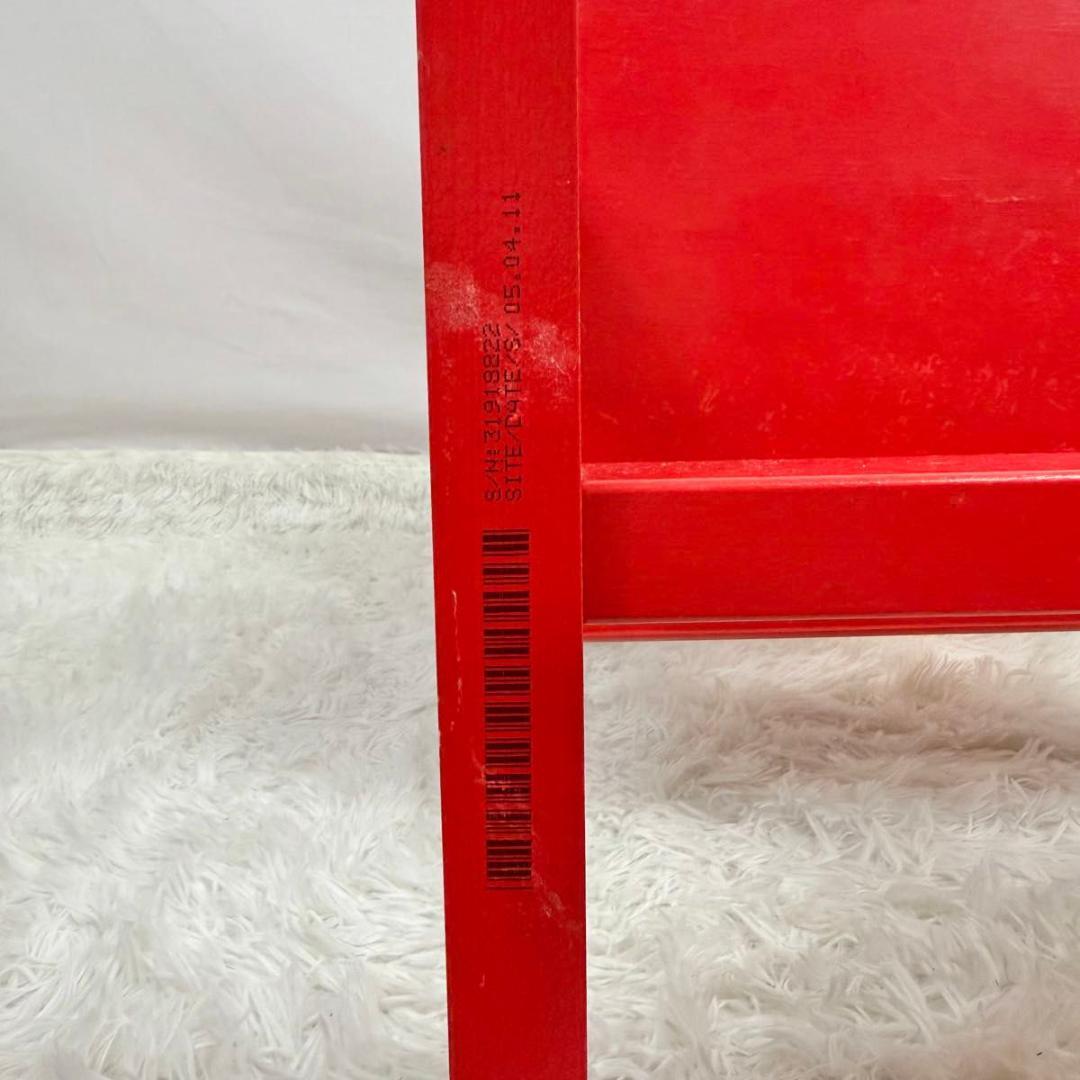 【廃盤】STOKKE ストッケ　トリップトラップ　SN4〜 レッド　827-1