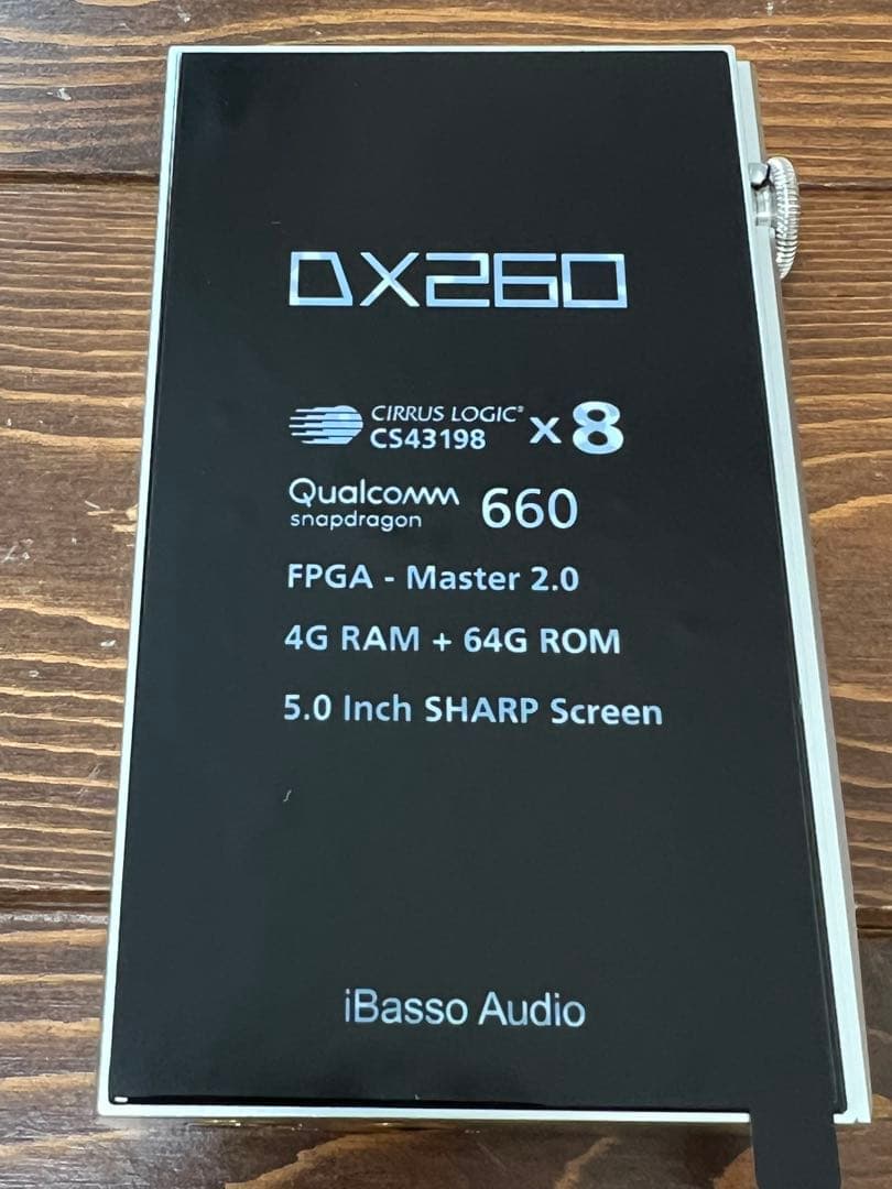 ポータブルプレーヤー iBasso DX260