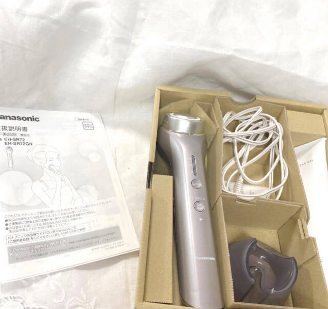 Panasonic EH SR72 RF美顔器　家庭用　パナソニック説明書つき