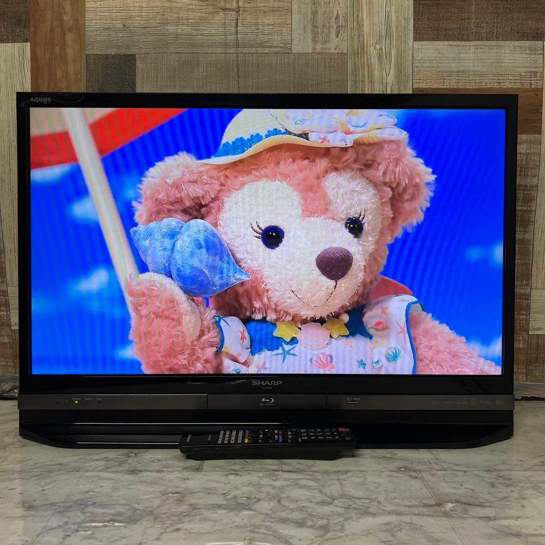 即日受渡❣️全国送料込シャープ ブルーレイ・HDD搭載32型TV録画ダビング機能付