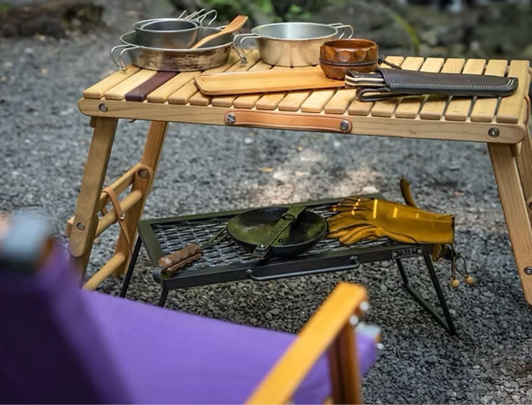 【新品未使用】アイアンテーブルミニ　IRONTABLE mini サンゾー工務店