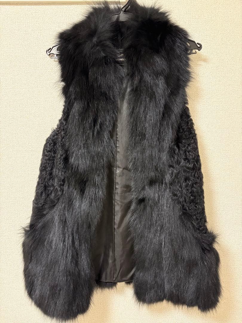 グレースコンチネンタル♡黒ファーベスト　ジレ