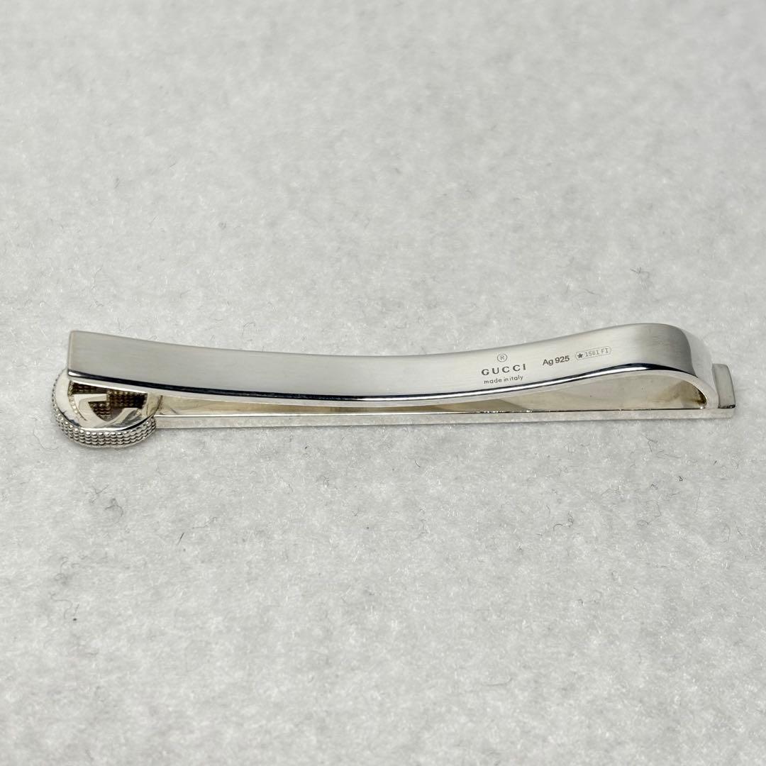 GUCCI★ネクタイピン インターロッキング シルバー925 卒業式 パーティー