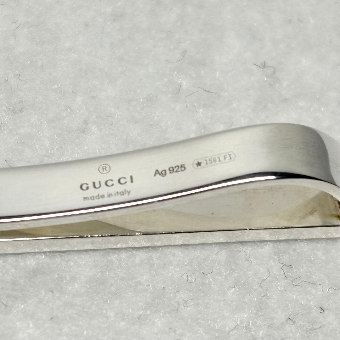 GUCCI★ネクタイピン インターロッキング シルバー925 卒業式 パーティー