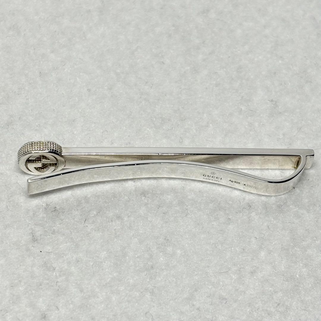 GUCCI★ネクタイピン インターロッキング シルバー925 卒業式 パーティー