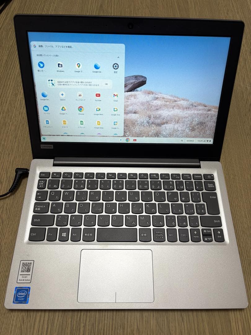 ２つのOSのコンパクトPC chrom os & Ubuntu 2in1