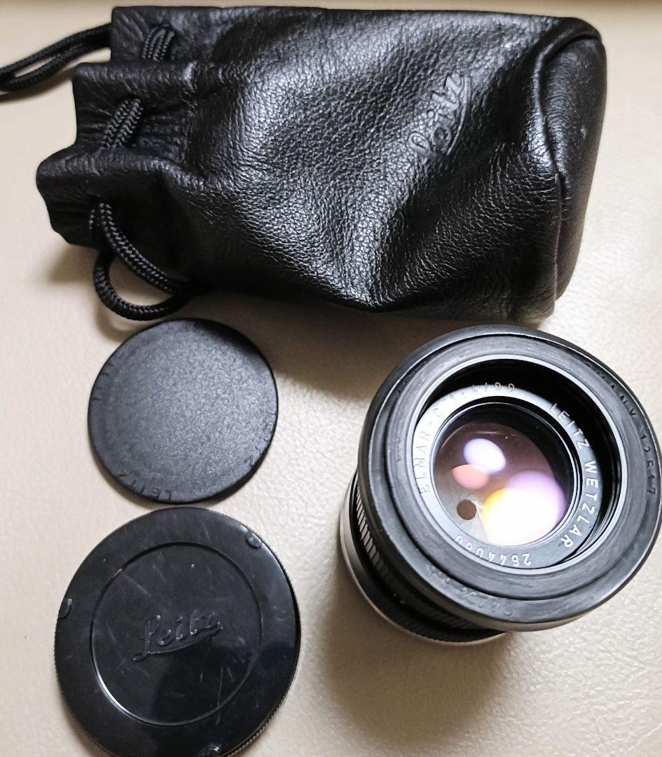 う*！様 ライカレンズLEITZ WETZLAR ELMAR-C 1:4/90フ