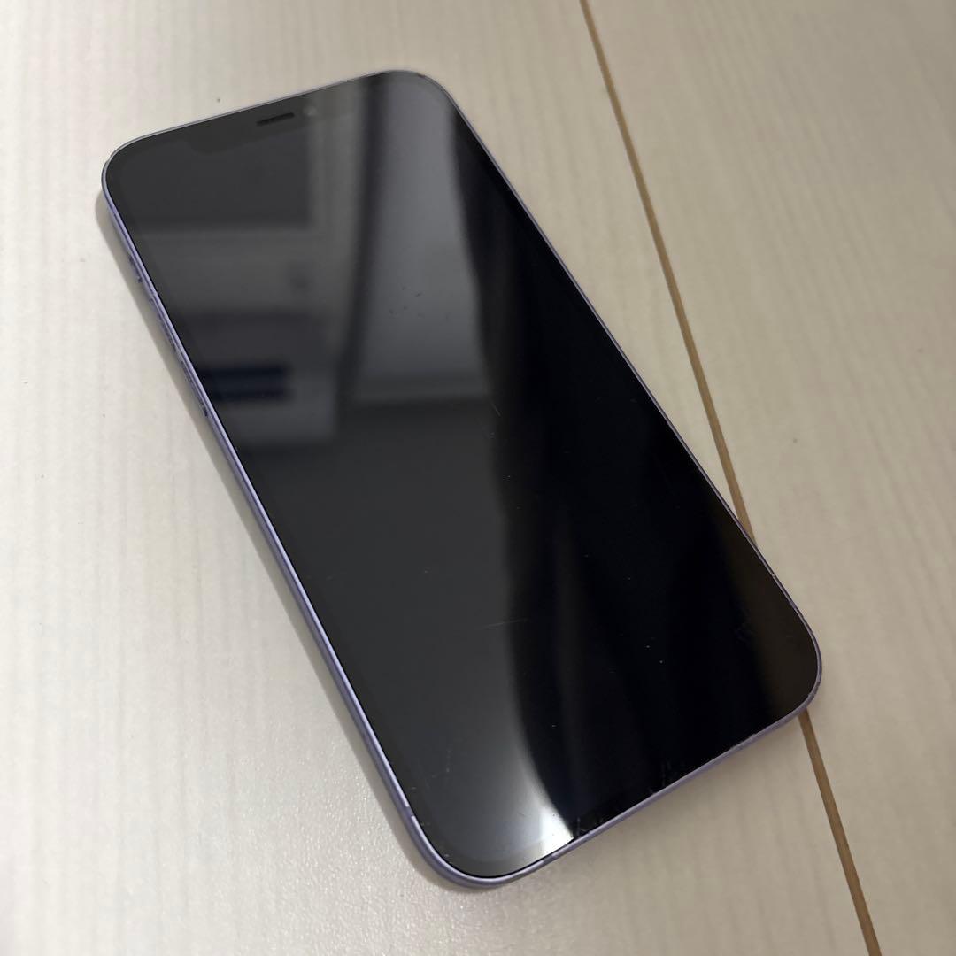 スマートフォン本体 iPhone12 purple