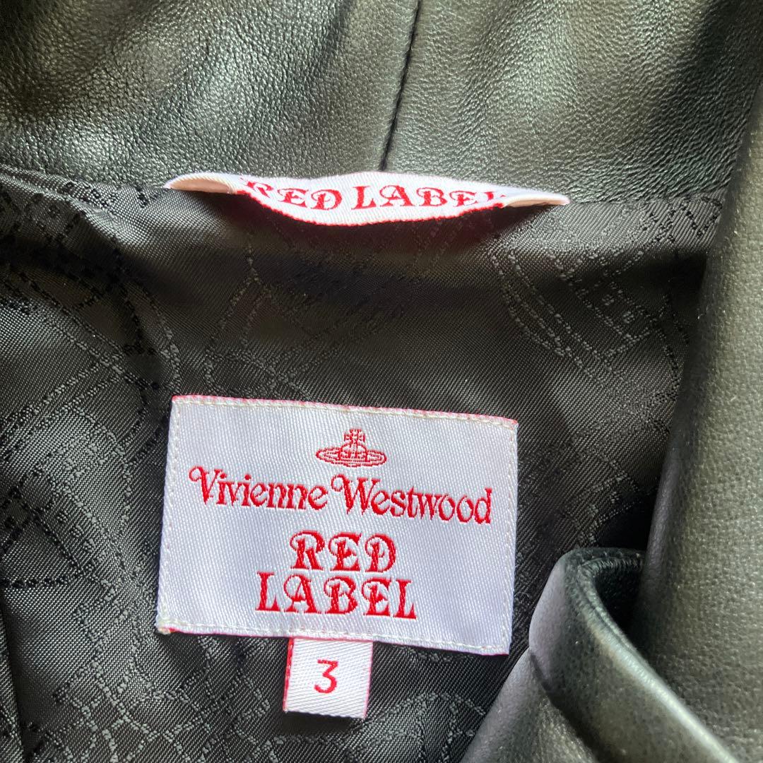vivienne westwood 羊皮ライダースジャケット　size3