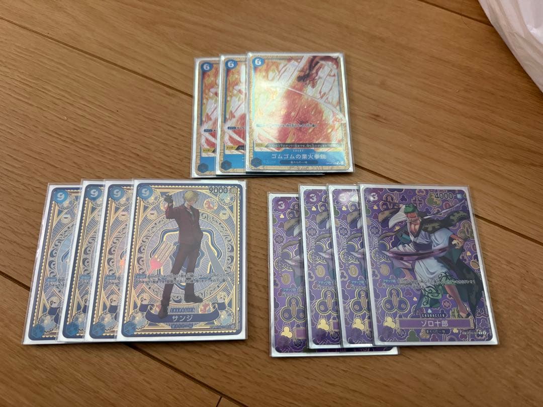 ワンピースカード　ルフィ　リーダーパラレル　ナミ　ハンコック　プロモ　sp