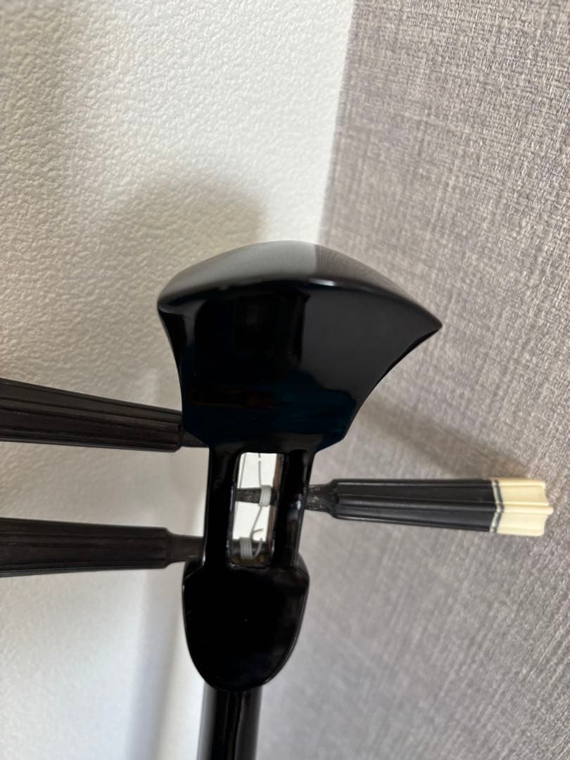 沖縄三線 紫檀棹 本皮1枚張りソフトケース付き