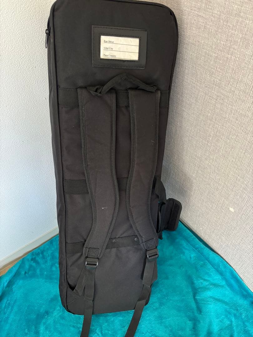 沖縄三線 紫檀棹 本皮1枚張りソフトケース付き