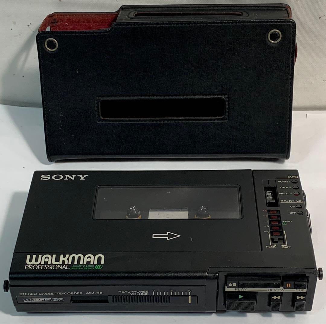 ポータブルプレーヤー SONY WALKMAN PROFESSIONAL WM-D6